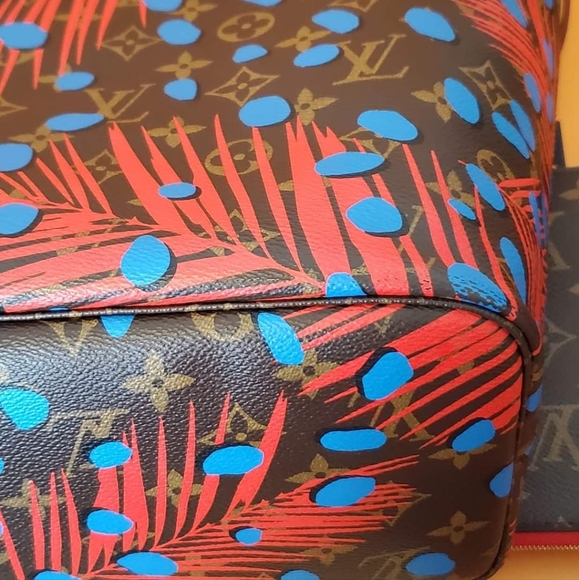 Louis Vuitton Neverfull MM Jungle dots limited Edition with pouch - Picture 10 of 17